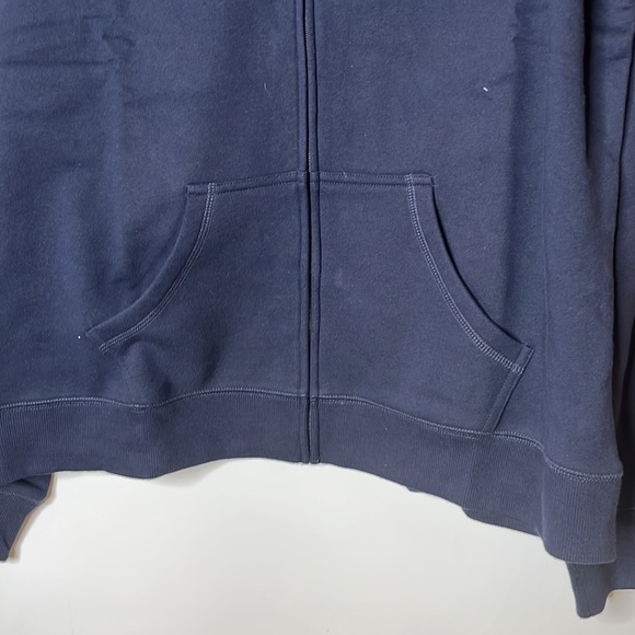 NWOT SJB Active mens Sweatshirt Fleece lined Full zip Blue XLT XL Tall - Picture 7 of 9
